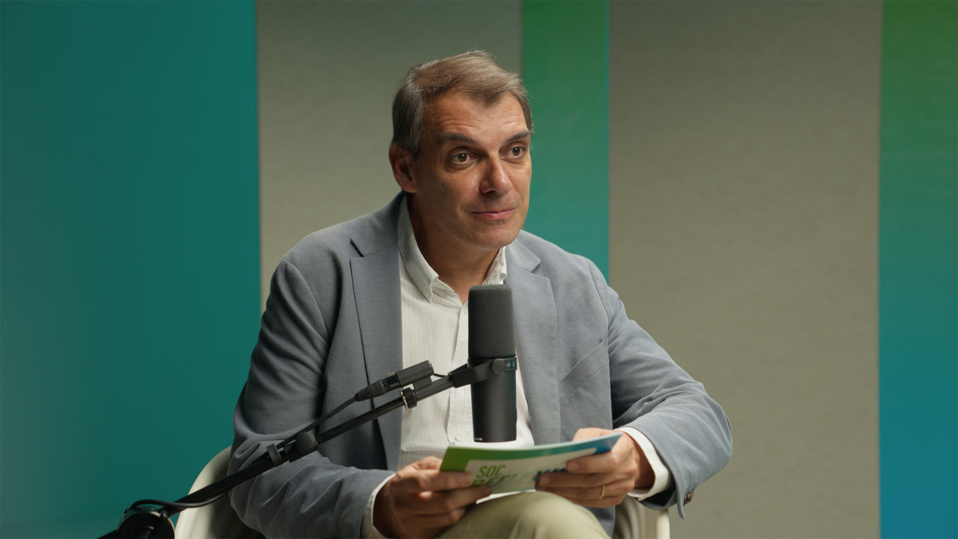 Oriol Llop presenta videopodcast SOC Reflexio del Servei d'Ocupació de Catalunya.